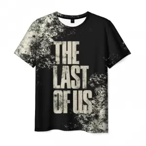 Men’s t-shirt The Last of Us apparel text black Idolstore - Merchandise and Collectibles Merchandise, Toys and Collectibles 2