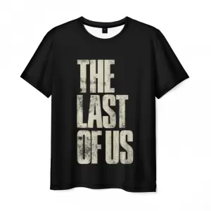 Men’s t-shirt The Last of Us design black label Idolstore - Merchandise and Collectibles Merchandise, Toys and Collectibles 2