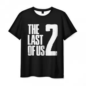 Men’s t-shirt The Last of Us black apparel print Idolstore - Merchandise and Collectibles Merchandise, Toys and Collectibles 2