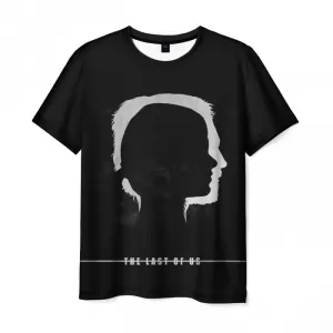 Men’s t-shirt The Last of Us black countenance Idolstore - Merchandise and Collectibles Merchandise, Toys and Collectibles 2