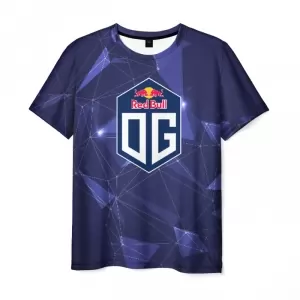 Dota 2 Team OG Men t-shirt Space Geometry Idolstore - Merchandise and Collectibles Merchandise, Toys and Collectibles 2