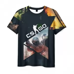Counter Strike Men t-shirt CS:GO Counter-Terrorists Idolstore - Merchandise and Collectibles Merchandise, Toys and Collectibles 2