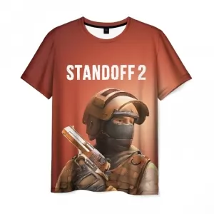 Standoff 2 Counter-Terrorist Men t-shirt Brown Idolstore - Merchandise and Collectibles Merchandise, Toys and Collectibles 2