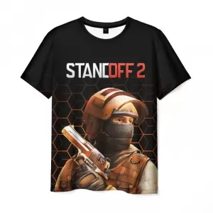 Men t-shirt Standoff 2 Counter-Terrorist Black Idolstore - Merchandise and Collectibles Merchandise, Toys and Collectibles 2