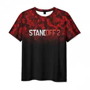 Men t-shirt Standoff 2 Red Camouflage Idolstore - Merchandise and Collectibles Merchandise, Toys and Collectibles 2