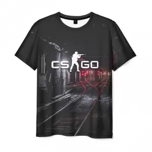 Men t-shirt CS:GO Train Counter Strike Idolstore - Merchandise and Collectibles Merchandise, Toys and Collectibles 2