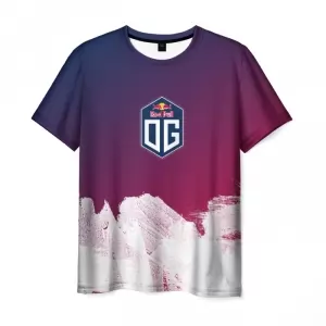 Dota 2 OG Team Men t-shirt White Smears Idolstore - Merchandise and Collectibles Merchandise, Toys and Collectibles 2