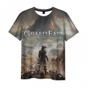 Men t-shirt GreedFall Cover Art Idolstore - Merchandise and Collectibles Merchandise, Toys and Collectibles 2