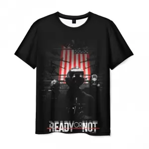 Ready or Not Men t-shirt Black Game Idolstore - Merchandise and Collectibles Merchandise, Toys and Collectibles 2