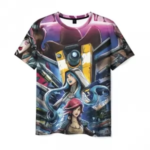 Men’s t-shirt characters scene game Borderlands Idolstore - Merchandise and Collectibles Merchandise, Toys and Collectibles 2