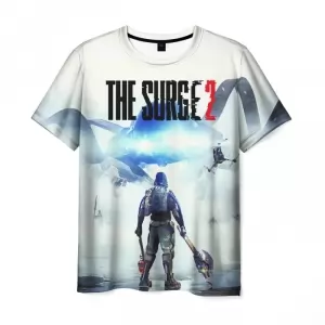 Men’s t-shirt The Surge white scene print Idolstore - Merchandise and Collectibles Merchandise, Toys and Collectibles 2