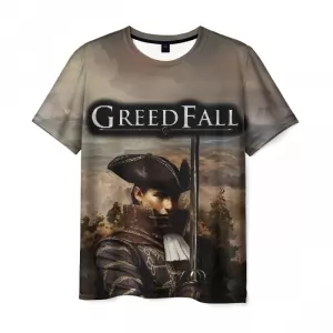 Men’s t-shirt Greedfall soldier print Idolstore - Merchandise and Collectibles Merchandise, Toys and Collectibles 2
