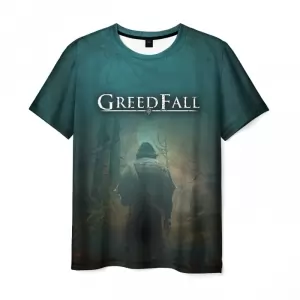 Men’s t-shirt design GreedFall Forest Idolstore - Merchandise and Collectibles Merchandise, Toys and Collectibles 2