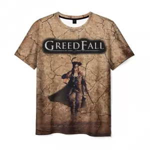 Men’s t-shirt Greedfall character print design Idolstore - Merchandise and Collectibles Merchandise, Toys and Collectibles 2