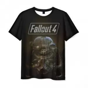 Men’s t-shirt black game logo Fallout Idolstore - Merchandise and Collectibles Merchandise, Toys and Collectibles 2