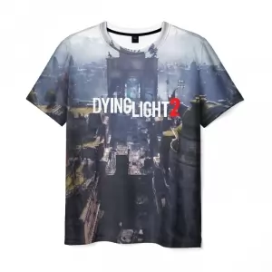 Men’s t-shirt emblem text game Dying Light Idolstore - Merchandise and Collectibles Merchandise, Toys and Collectibles 2