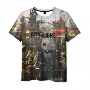 Men’s t-shirt text game Dying Light Idolstore - Merchandise and Collectibles Merchandise, Toys and Collectibles 2