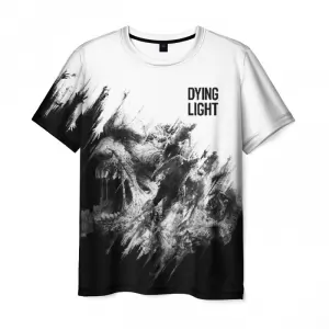 Men’s t-shirt white scene game Dying Light Idolstore - Merchandise and Collectibles Merchandise, Toys and Collectibles 2