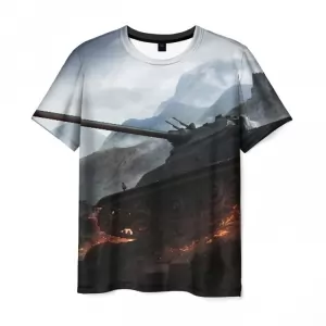 Men’s t-shirt World of tanks Mountains Idolstore - Merchandise and Collectibles Merchandise, Toys and Collectibles 2