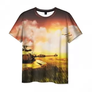 Men’s t-shirt war game World of tanks design Idolstore - Merchandise and Collectibles Merchandise, Toys and Collectibles 2