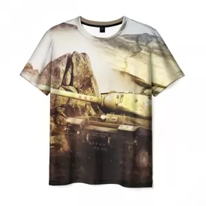 Men’s t-shirt footage design game tanks Idolstore - Merchandise and Collectibles Merchandise, Toys and Collectibles 2