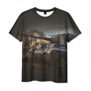 Men’s t-shirt World of Tanks Black Tee Idolstore - Merchandise and Collectibles Merchandise, Toys and Collectibles 2