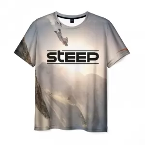 Men’s t-shirt title Steep print merch Idolstore - Merchandise and Collectibles Merchandise, Toys and Collectibles 2