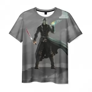 Men’s t-shirt Korvo character gray design Idolstore - Merchandise and Collectibles Merchandise, Toys and Collectibles 2