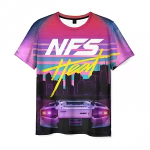 Men’s t-shirt Need For Speed Heat print car Idolstore - Merchandise and Collectibles Merchandise, Toys and Collectibles 2