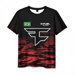 Men’s t-shirt FaZe Clan print Counter-strike Idolstore - Merchandise and Collectibles Merchandise, Toys and Collectibles 2