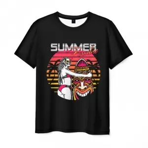 Men’s t-shirt print Synthwave Summer Hotline Miami Idolstore - Merchandise and Collectibles Merchandise, Toys and Collectibles 2