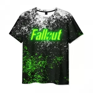 Men’s t-shirt spots print game Fallout design Idolstore - Merchandise and Collectibles Merchandise, Toys and Collectibles 2