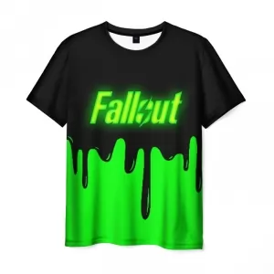 Men’s t-shirt print game Fallout green merch Idolstore - Merchandise and Collectibles Merchandise, Toys and Collectibles 2