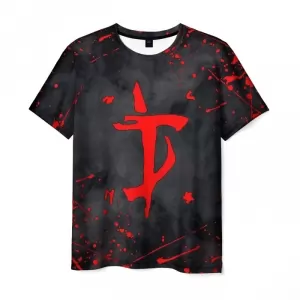 Men’s t-shirt Doom Slayer merchandise black design Idolstore - Merchandise and Collectibles Merchandise, Toys and Collectibles 2