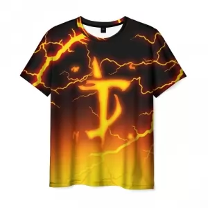 Men’s t-shirt Doom Slayer lighting print Idolstore - Merchandise and Collectibles Merchandise, Toys and Collectibles 2