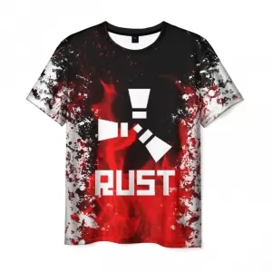 Men’s t-shirt Rust design merchandise print Idolstore - Merchandise and Collectibles Merchandise, Toys and Collectibles 2