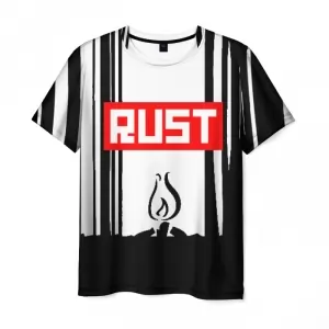Men’s t-shirt Rust merch apparel game Idolstore - Merchandise and Collectibles Merchandise, Toys and Collectibles 2