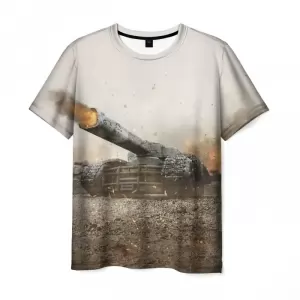Men’s t-shirt World of tanks white print merch Idolstore - Merchandise and Collectibles Merchandise, Toys and Collectibles 2