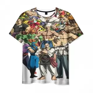Men’s t-shirt Street Fighter Сharacters print Idolstore - Merchandise and Collectibles Merchandise, Toys and Collectibles 2