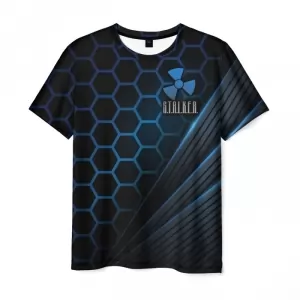 Men’s t-shirt merchandise game Stalker title Idolstore - Merchandise and Collectibles Merchandise, Toys and Collectibles 2