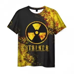 Men’s t-shirt print game Stalker design merch Idolstore - Merchandise and Collectibles Merchandise, Toys and Collectibles 2