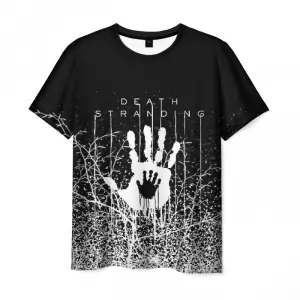 Men’s t-shirt picture hand black Death Stranding Idolstore - Merchandise and Collectibles Merchandise, Toys and Collectibles 2