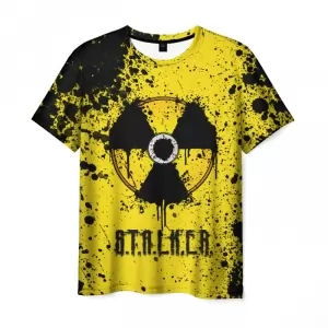 Men’s t-shirt game sign Stalker print Idolstore - Merchandise and Collectibles Merchandise, Toys and Collectibles 2