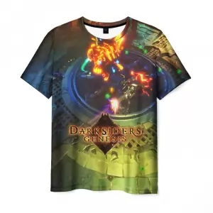 Men’s t-shirt battle print Darksiders merch Idolstore - Merchandise and Collectibles Merchandise, Toys and Collectibles 2
