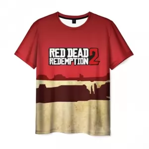 Men’s t-shirt print design Red Dead Redemption merch Idolstore - Merchandise and Collectibles Merchandise, Toys and Collectibles 2