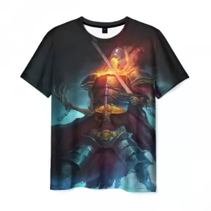 Men’s t-shirt Fire knight Dark Souls print Idolstore - Merchandise and Collectibles Merchandise, Toys and Collectibles 2