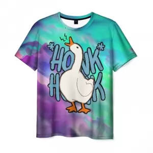 Men’s t-shirt print merch Untitled Goose Game Idolstore - Merchandise and Collectibles Merchandise, Toys and Collectibles 2