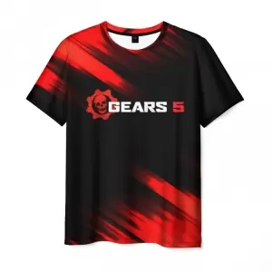 Men’s t-shirt print black Gears of War apparel Idolstore - Merchandise and Collectibles Merchandise, Toys and Collectibles 2
