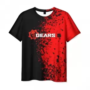 Men’s t-shirt design Gears of War print merch Idolstore - Merchandise and Collectibles Merchandise, Toys and Collectibles 2