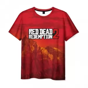 Men’s t-shirt drawing Red Dead Redemption clothes Idolstore - Merchandise and Collectibles Merchandise, Toys and Collectibles 2